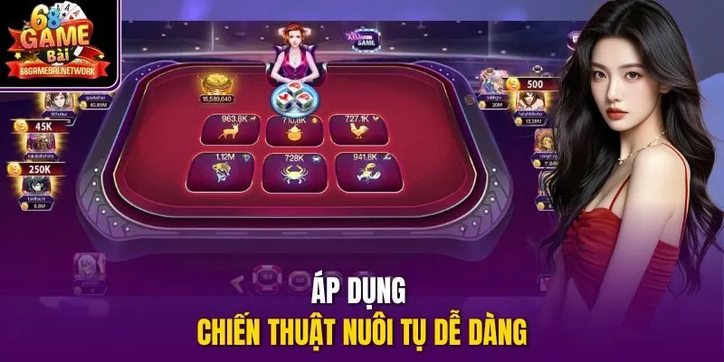 Áp dụng chiến thuật nuôi tụ dễ dàng